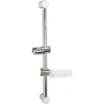 Novaservis Posuvný držák sprchy s mýdlenkou chrom RAIL4,0