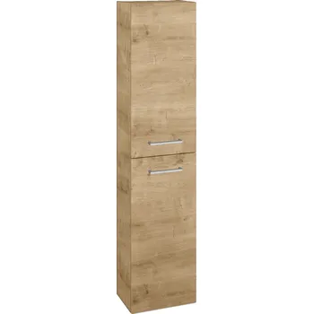 Koupelnový nábytek Dřevojas Vysoká skříň DOOR SV1D2 35 - D09 Arlington / Úchytka T04 / D09 Arlington / Pravé