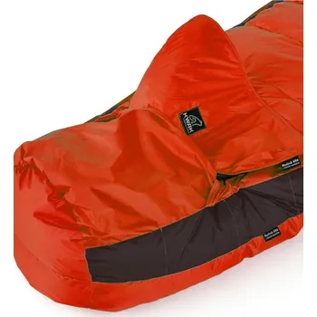 Spacák Outdoor KWAK Zimní spacák s nanomateriálem KWAK Ropucha (mumie uzavřená) Výška postavy do: 170 cm, Vnější barva: Modrá, Vnitřní barva: Černá