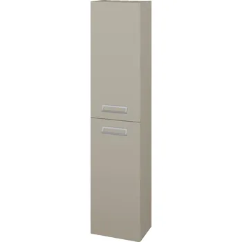 Koupelnový nábytek Dřevojas Vysoká skříň DOOR SV1D2 35 - L04 Béžová vysoký lesk / Úchytka T39 / L04 Béžová vysoký lesk / Levé