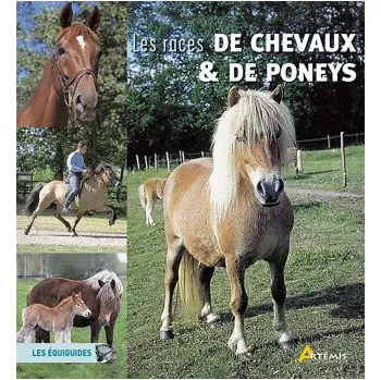 Cizojazyčná kniha Les races de chevaux et poneys (FR)