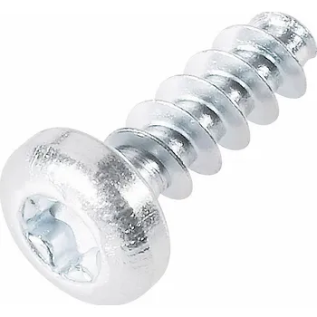 Šroub TOOLCRAFT 88202-1 šrouby do plastu 2.2 mm 6 mm T profil ocel pozinkované 100 ks