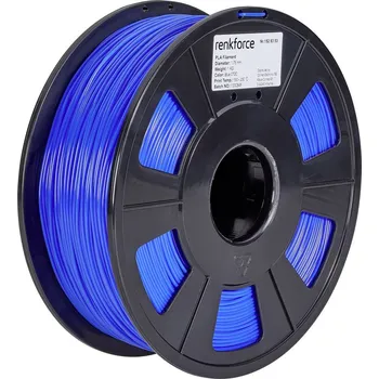 Filament Renkforce RF-4511194 vlákno pro 3D tiskárny PLA plast 1.75 mm 1000 g modrá 1 ks