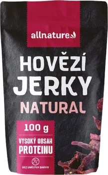 Sušené maso Allnature Beef Natural Jerky