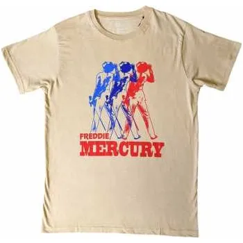 Merch Freddie Mercury: Freddie Mercury Unisex T-shirt: Multicolour Photo (xx-large) XXL