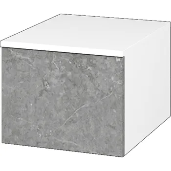 Koupelnový nábytek Dřevojas Nízká skříňka DOS SNZ1 40 - N01 Bílá lesk / Bez úchytky T31 / D20 Galaxy