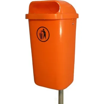 Venkovní odpadkový koš Venkovní odpadkový koš Dino, oranžová + doprava zdarma