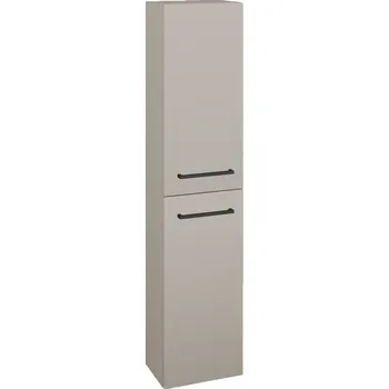 Koupelnový nábytek Dřevojas Vysoká skříň DOS SV1D2 35 - N07 Stone / Úchytka T06 / N07 Stone / Pravé