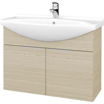 Koupelnový nábytek Dřevojas Koupelnová skříňka TAKE IT SZD2 85 - D04 Dub / Úchytka T05 / D04 Dub