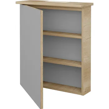 Koupelnový nábytek Dřevojas Jednodveřová galerka SANI GAO 60 - D15 Nebraska / Levé