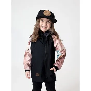 Dětský softshellový kabát Drexiss Marble velikost 140-146