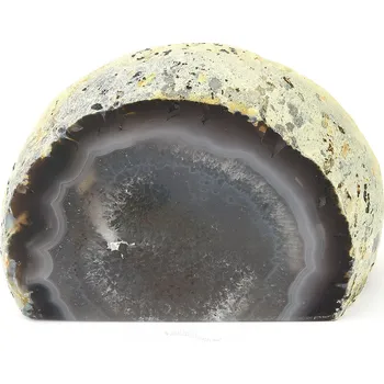 Přírodní kámen Achátová geoda z Brazílie 543g