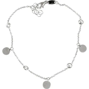 Náramek ŠPERKY-NM, Zlatý náramek s přívěsky 487 Délka náramku: 17 cm