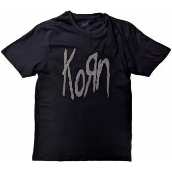 Zahraniční hudba Merch Korn: Korn Unisex Hi-build T-shirt: Logo (small) S