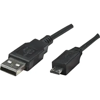 Mobilní telefon Arduino USB kabel USB 2.0 USB-A zástrčka, USB Micro-B zástrčka 1.80 m černá A000071