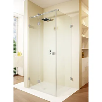 Riho Scandic NXT čtvercový sprchový kout 77x77x200 cm, levý, chrom, Riho-Shield, číré sklo (G001053120)
