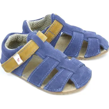 Dámská zdravotní obuv Ef Barefoot sandálky Jeans Velikost EU: 21, vnitřní délka: 132, vnitřní šířka: 62