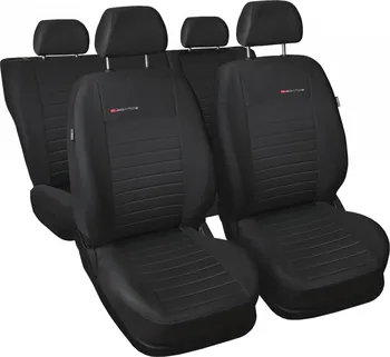 Potah sedadla AutoMega Ford Tourneo Connect 2013-2019, 5 míst černé