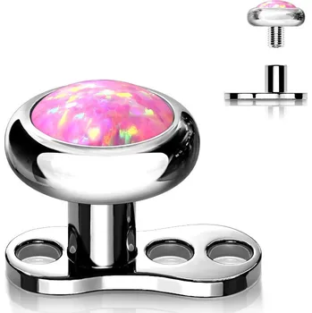 Piercing Šperky4U Kompletní microdermal piercing 1,6 mm - MD037-OP22-04