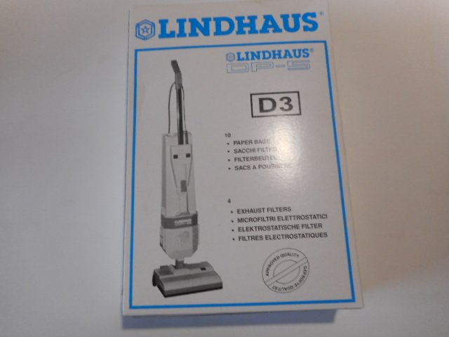 Lindhaus papírové sáčky a mikrofiltry D3 pro DP - 5