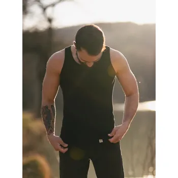 Pánské tílko Pánské podvlékací termo tílko Černá XL