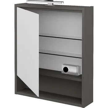 Koupelnový nábytek Dřevojas Jednodveřová galerka FOCUS GAOE 60 - N06 Lava / Levé