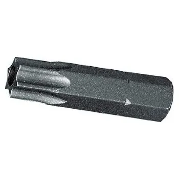 Bit KRAFTWERKTOOLS Bit 1/4" Torx 25mm s otvorem Varianta: Bit 1/4" Torx T10 /25mm s otvorem