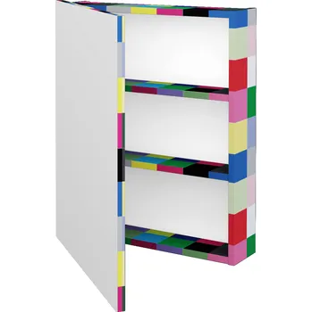 Koupelnový nábytek Dřevojas Jednodveřová galerka Q GA 60 - IND Individual / Levé