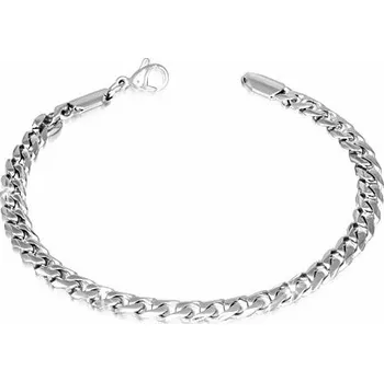 Náramek Ocelový náramek pancr s plochými konci