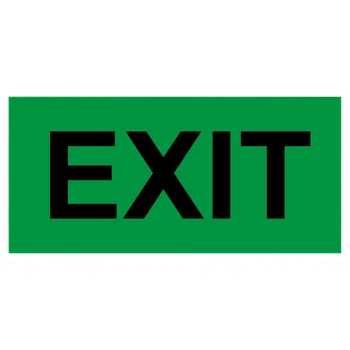 Značení EXIT - 20 x 10 cm - samolepící