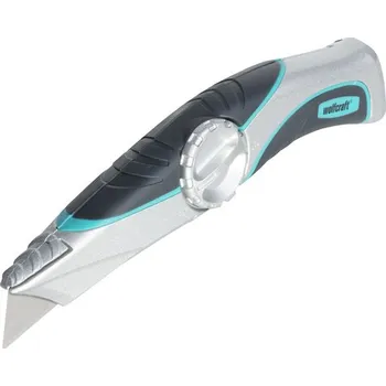 Pracovní nůž Wolfcraft 4089000 Profesionální nůž s pevnou trapézovou čepelí