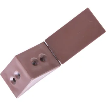 Roh spojovací plastový velký - hnědý