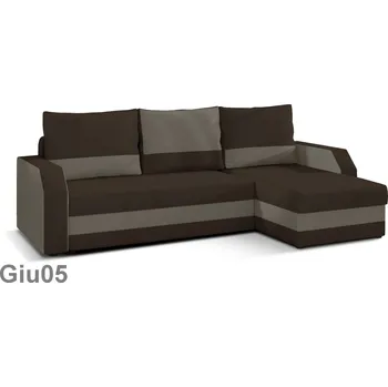 Sedací souprava Eltap Rohová sedací souprava rozkládací GIULIO eltapmeb Barevné provedení soupravy Giulio: Giu05 alova48/alova10