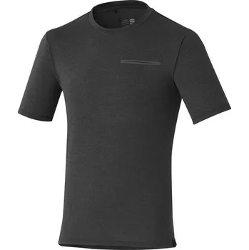 SHIMANO TRANSIT triko, černá, XXXL