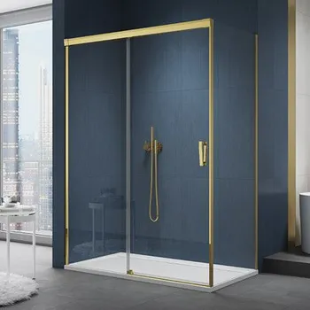 RONAL CADURA Jednodílné posuvné dveře s pevnou stěnou v rovině - pevný díl vlevo CAS2GSM21268