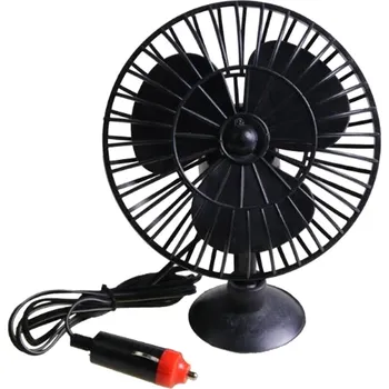 Ventilátor 12V - AG147C - 12V ventilátor do auta s přísavkou pro uchycení na sklo