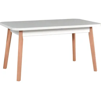 Drewmix Dřevěný jídelní stůl Oslo 6 drewmi odstíny dřeva: dub grandson, barevné odstíny laminátu, dýhy: wotan