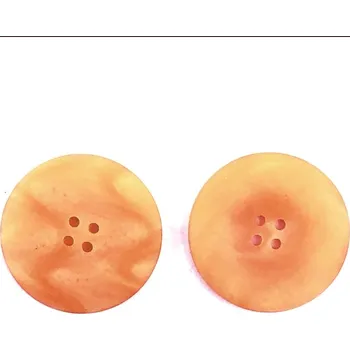 Knoflík GOM131, Knoflík, 26mm, hořčicově žlutý, 1ks