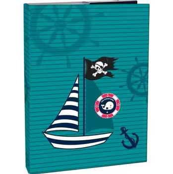 desky na sešit Helma 365 Stil Box na sešity A4 Ocean Pirate CBA1524547
