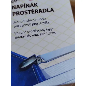 Prostěradlo Napínák na prostěradlo 3 ks barva bílá