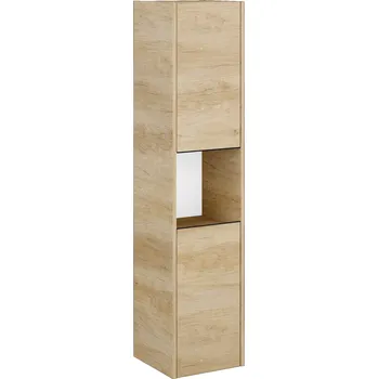 Koupelnový nábytek Dřevojas Vysoká skříň BONO SVD2O 35 - D15 Nebraska / Úchytka T33 / D15 Nebraska / Pravé