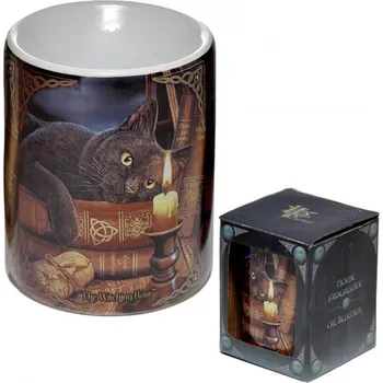 Aroma lampa Aromalampa Kočka s knihami - Lisa Parker