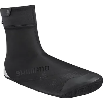 Cyklistické oblečení SHIMANO S1100X SOFT SHELL návleky na obuv (5-10°C), černá, XXL (47-49)