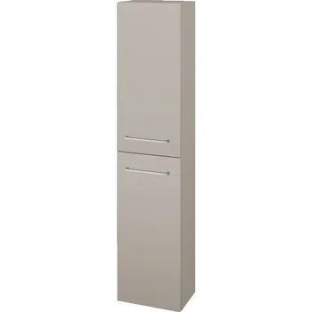 Koupelnový nábytek Dřevojas Vysoká skříň DOS SV1D2 35 - N07 Stone / Úchytka T04 / N07 Stone / Pravé