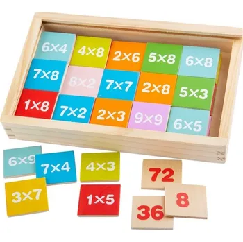 Dřevěná hračka Bigjigs Toys Počítání v krabičce