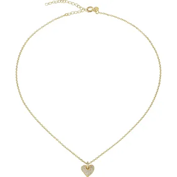 Náhrdelník BREIL Něžný pozlacený náhrdelník se srdíčkem Darling TJ3156 + 2 měsíce na vrácení zboží