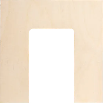 Dřevěná hračka Dřevěná stavebnice - dveře 5 ks