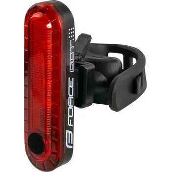 Cyklosvítilna blikačka zadní FORCE DOT 20LM, 5x LED, USB