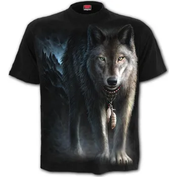 Tričko s vlkem Spiral VLK - FROM DARKNESS WM143600 Velikost: L