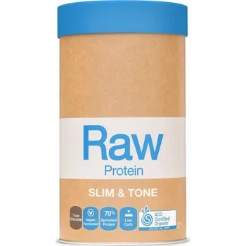 Protein Amazonia Raw Protein Slim & Tone - trojitá čokoláda, 500 g